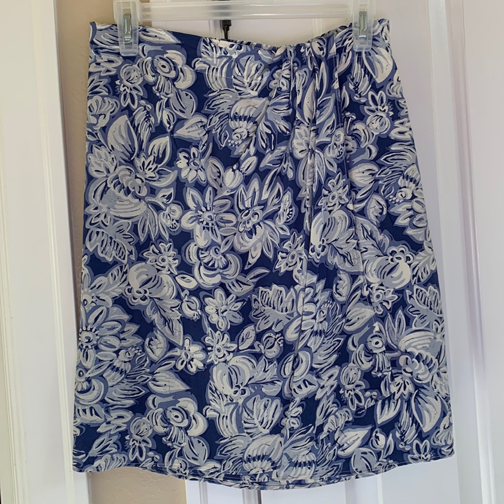 Silk Wrap Skirt